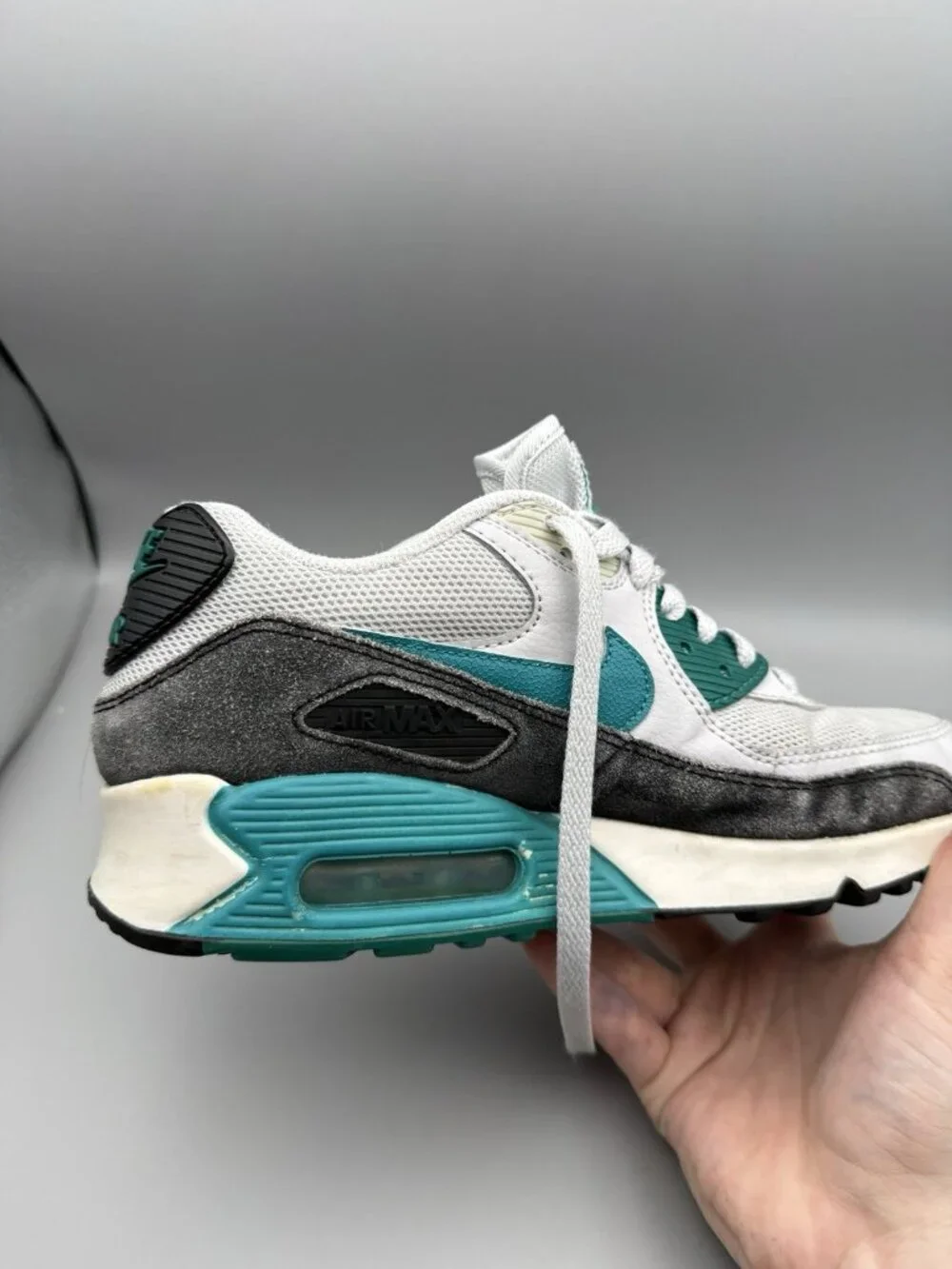 NIKE Air Max 90 Essential Emerald 616730-017 Size 7.5 US Sneakers